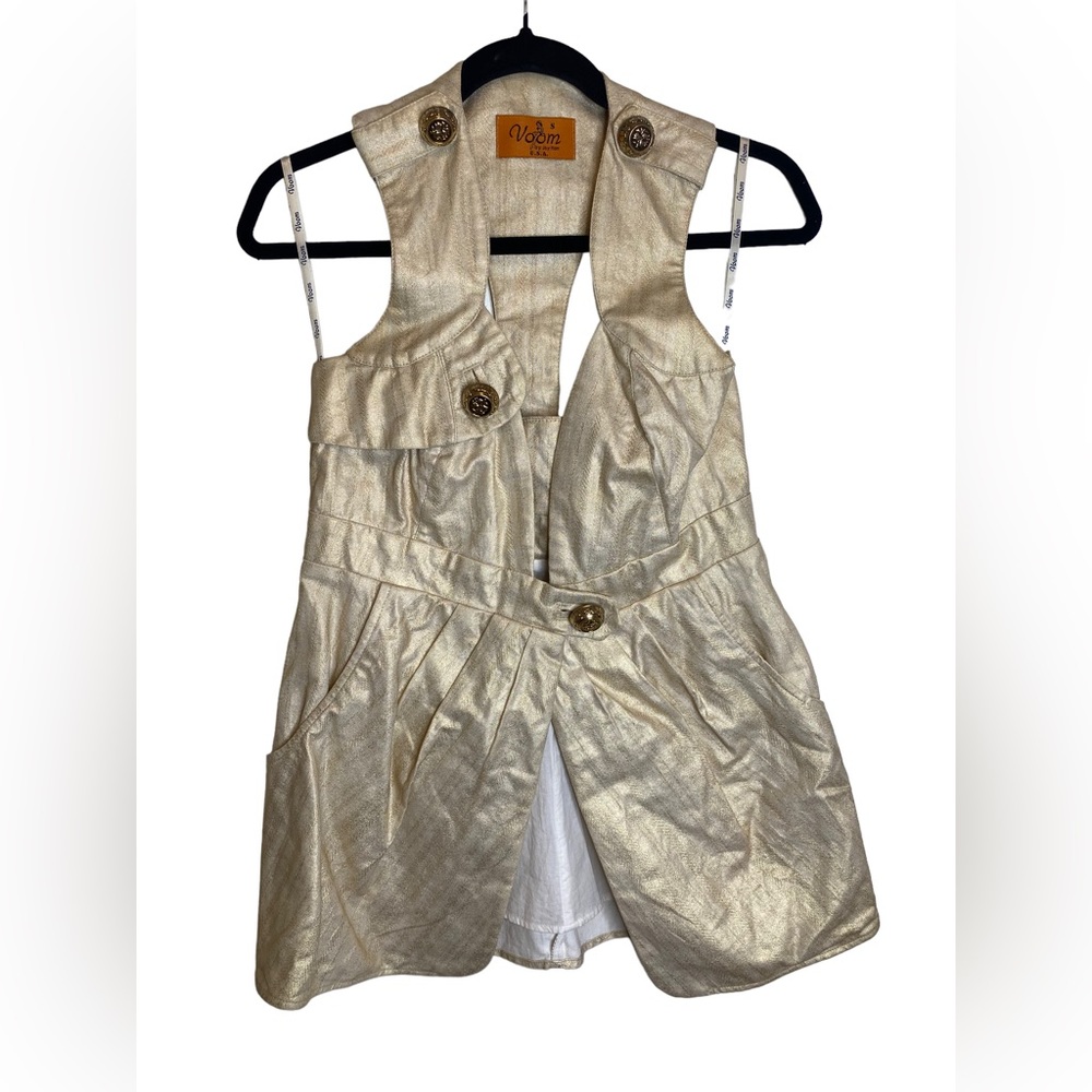 Voom by Joy Han Vest Size S